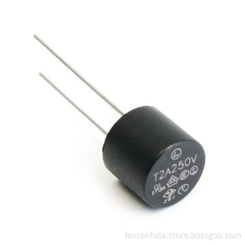 Time-lag Round Plastic Fuse, Measures 8.5 x 7.2mm, with UL, VDE and CCC Marks